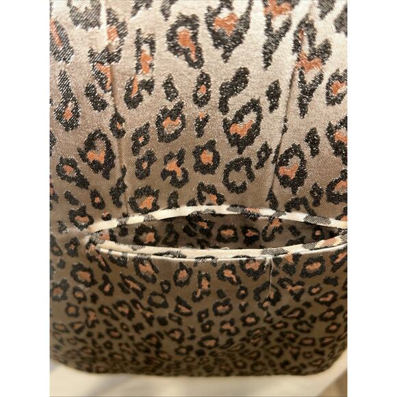 Banana Republic Womens 12 Long & Lean Leopard Print Blazer Career Whimsigoth - Picture 7 of 14